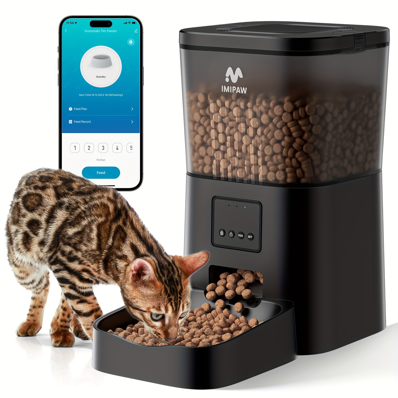 Smart Pet Feeder with App