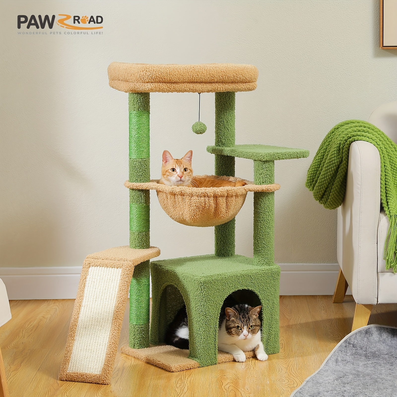 Cat Tree Available in Various Colors - Produktbild 1 von 10